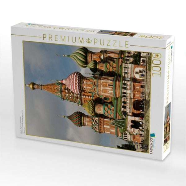 Produktbild: CALVENDO Puzzle Wassili-Blashenny-Kathedrale | 1000 Teile Lege-Gr&ouml;&szlig;e 64x48cm Foto-Puzzle f&uuml;r gl&uuml;ckliche Stunden