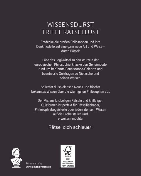 Produktbild: Die gro&szlig;en Philosophen I Wissen in R&auml;tseln
