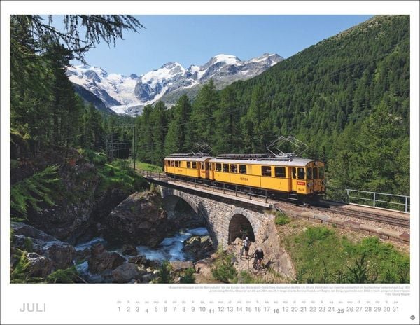 Produktbild: Eisenbahn-Romantik Posterkalender 2027