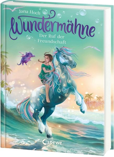 Wundermähne (Band 3) - Der Ruf der Freundschaft, Gebundene Ausgabe von Jana Hoch, Loewe