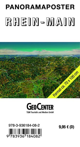 Produktbild: Panoramakarte Rhein-Main