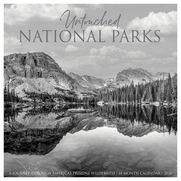 Produktbild: Untouched National Parks 2026 Wall Calendar