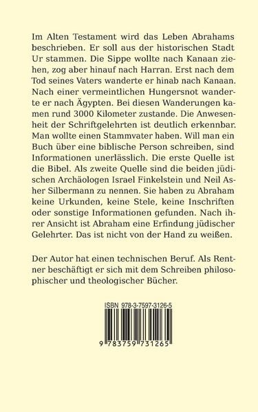 Produktbild: Das Leben Abrahms