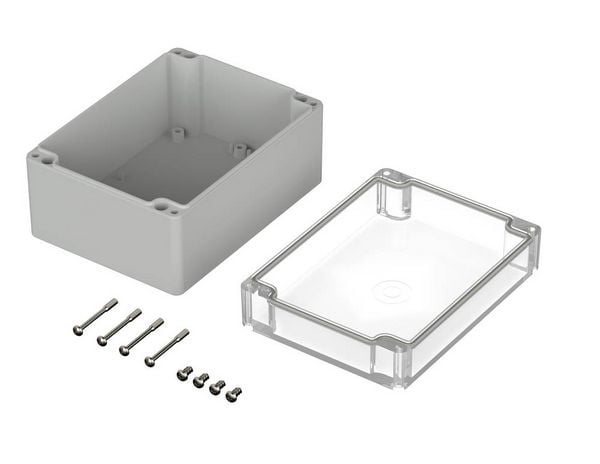 Produktbild: Bopla EUROMAS M 238 G 02238100 Industrie-Geh&auml;use 160 x 120 x 90 Polycarbonat Lichtgrau (RAL 7035) 1 St.