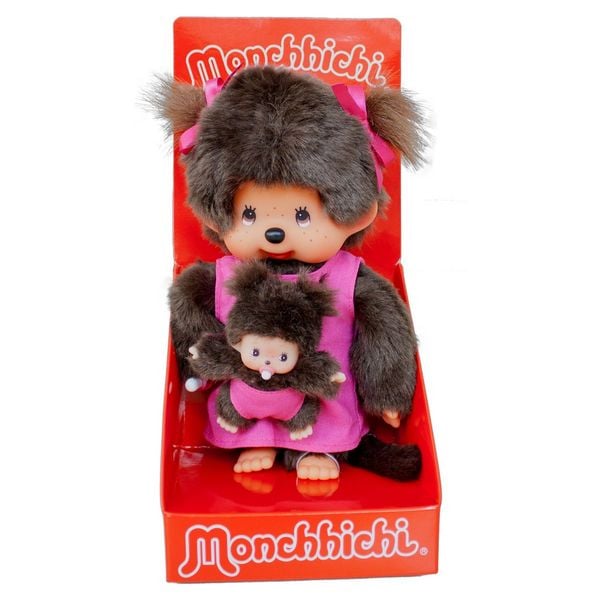Produktbild: Monchhichi Mother Care Pink Girl, ca. 20 cm