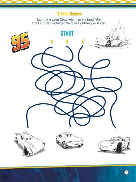 Produktbild: Disney Cars 3: 1000 Sticker