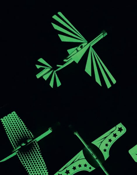 Produktbild: Leuchtender Segelflieger Glow in the Dark