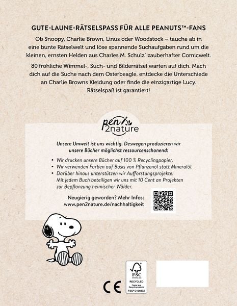 Produktbild: Peanuts Suchr&auml;tsel I Finde das, was anders ist!