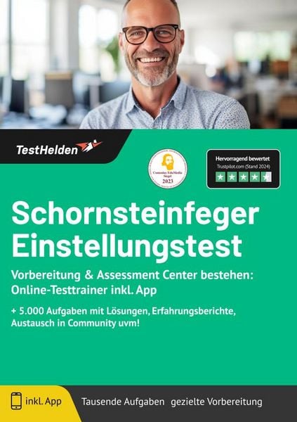Produktbild: Schornsteinfeger Einstellungstest: Vorbereitung & Assessment Center bestehen: On