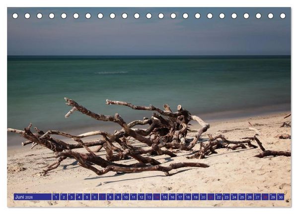 Produktbild: Weststrand Dar&szlig; (Tischkalender 2026 DIN A5 quer), CALVENDO Monatskalender