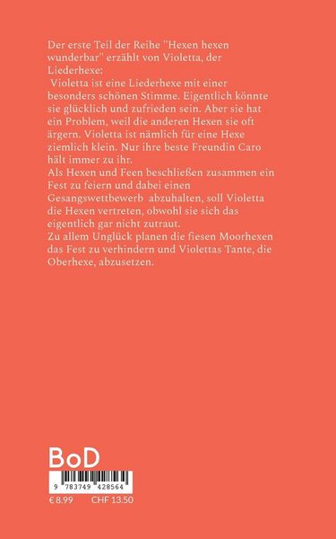 Produktbild: Violetta, die Liederhexe