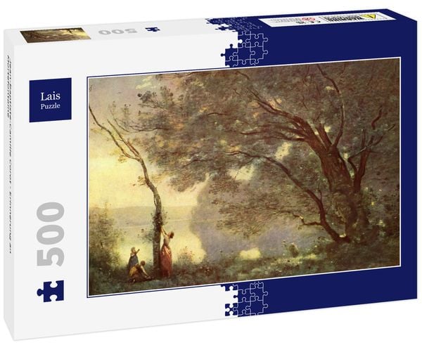 Lais Puzzle Jean-Baptiste-Camille Corot - Erinnerung an Mortefontaine 500 Teile