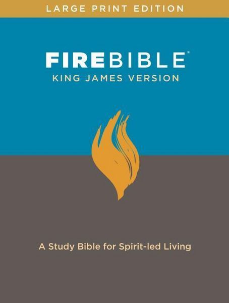 Produktbild: Fire Bible, King James Version, LGPT Bon