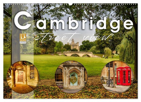 Produktbild: Cambridge street view (Wandkalender 2026 DIN A2 quer), CALVENDO Monatskalender