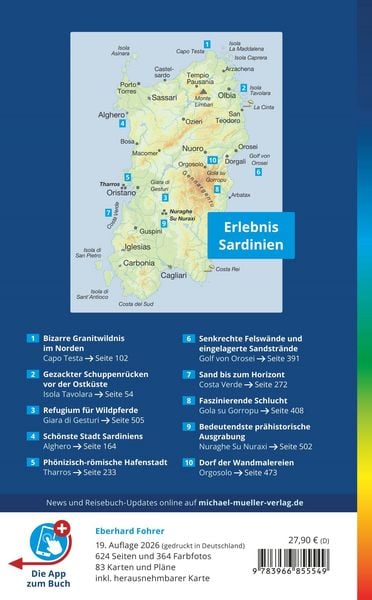 Produktbild: MICHAEL M&Uuml;LLER Reisef&uuml;hrer Sardinien