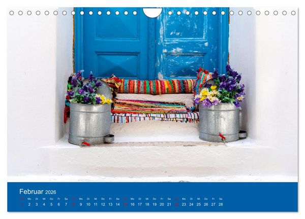 Produktbild: Griechenland - Mykonos Kalender (Wandkalender 2026 DIN A4 quer), CALVENDO Monatskalender