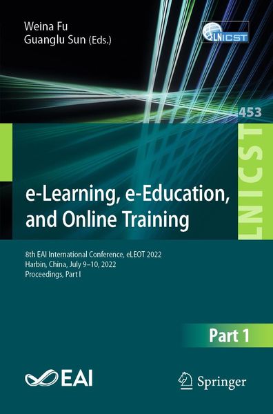 Produktbild: E-Learning, e-Education, and Online Training