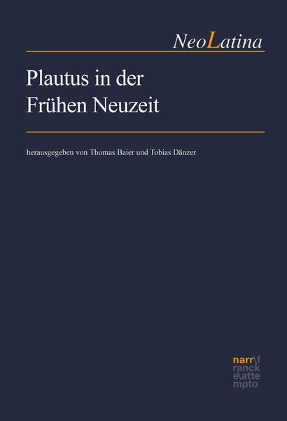 Produktbild: Plautus in der Fr&uuml;hen Neuzeit