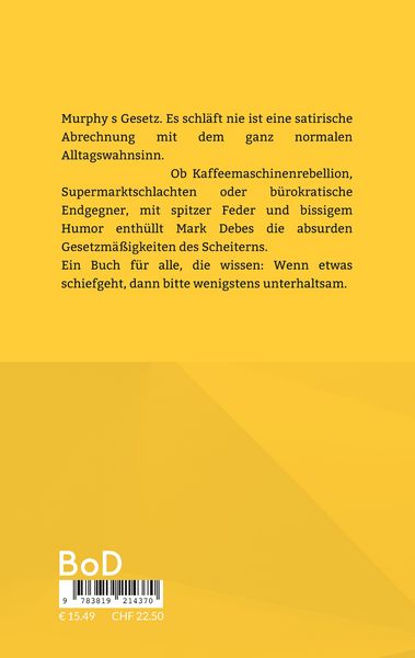 Produktbild: Murphy's Gesetz
