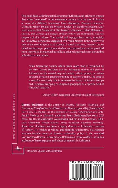 Produktbild: Spatial Concepts of Lithuania in the Long Nineteenth Century