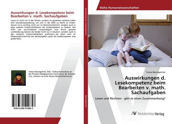 Produktbild: Auswirkungen d. Lesekompetenz beim Bearbeiten v. math. Sachaufgaben
