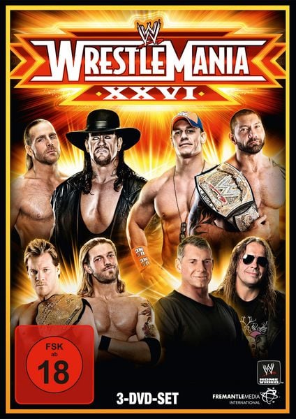 WrestleMania 26 [3 DVDs]