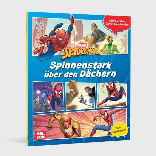 Produktbild: Spider-Man: Meine ersten Comic-Geschichten: Spinnenstark &uuml;ber den D&auml;chern
