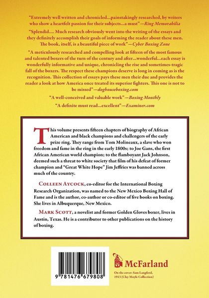 Produktbild: The First Black Boxing Champions