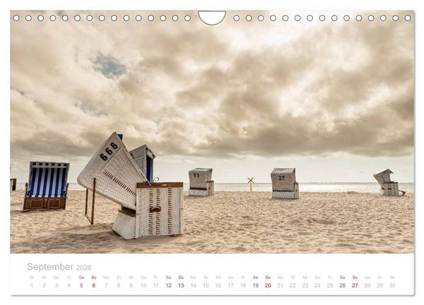 Produktbild: Sehnsucht Sylt (Wandkalender 2026 DIN A4 quer), CALVENDO Monatskalender