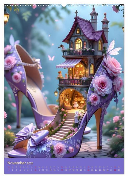 Produktbild: High-Heel-Visionen (Wandkalender 2026 DIN A2 hoch), CALVENDO Monatskalender