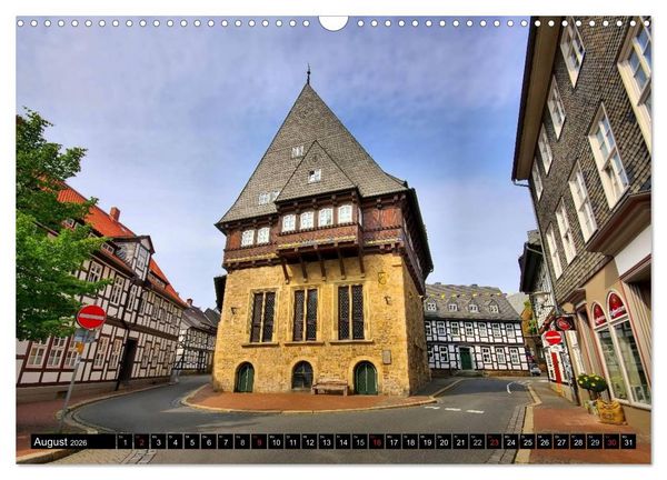 Produktbild: Goslar - Hanse- und Kaiserstadt im Harz (Wandkalender 2026 DIN A3 quer), CALVENDO Monatskalender