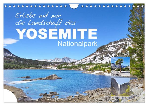 Produktbild: Erlebe mit mir die Landschaft des Yosemite Nationalpark (Wandkalender 2026 DIN A4 quer), CALVENDO Monatskalender