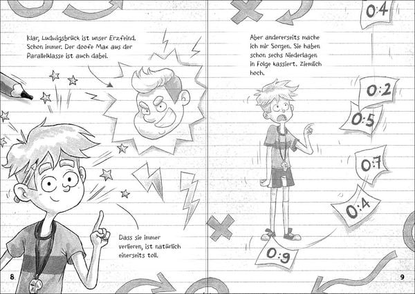Produktbild: Tims geheimes Fu&szlig;ball-Tagebuch (Band 3) - Angstgegner im Abseits