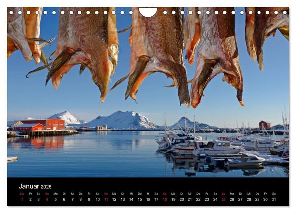 Produktbild: Norwegen (Wandkalender 2026 DIN A4 quer), CALVENDO Monatskalender