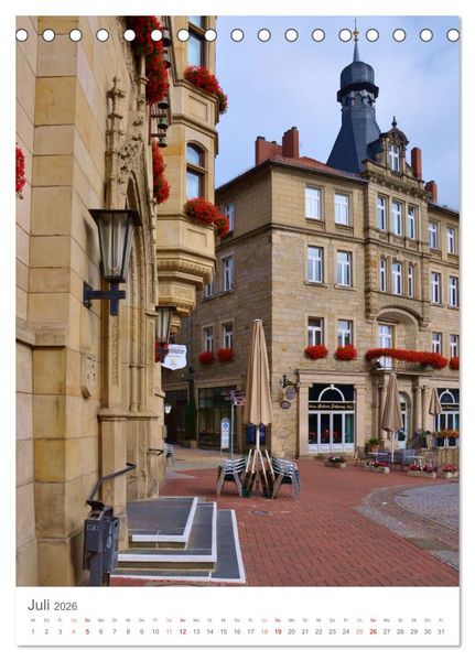 Produktbild: Helmstedt - Historische Stadt mit besonderem Flair (Tischkalender 2026 DIN A5 hoch), CALVENDO Monatskalender