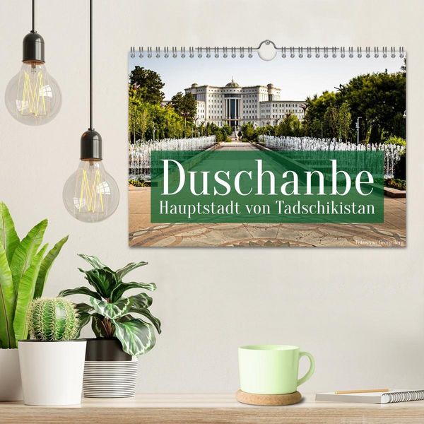 Produktbild: Duschanbe &ndash; Hauptstadt von Tadschikistan (Wandkalender 2027 DIN A4 quer), CALVENDO Monatskalender