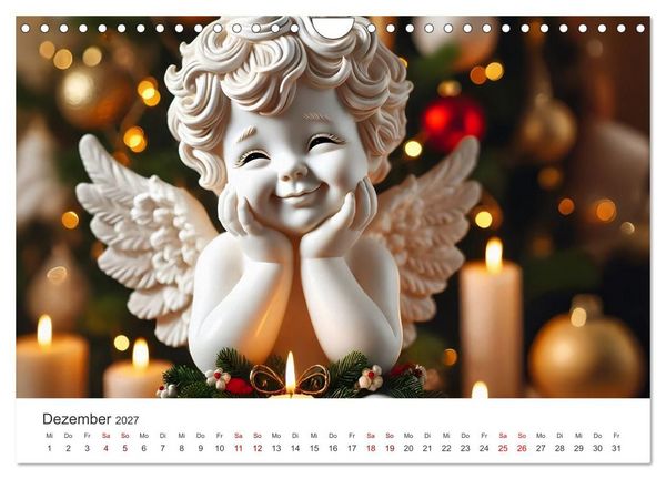 Produktbild: Niedliche Putten (Wandkalender 2027 DIN A4 quer), CALVENDO Monatskalender