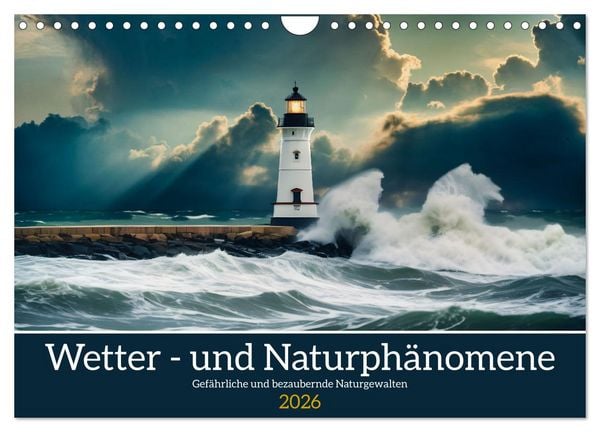 Produktbild: Wetter- und Naturph&auml;nomene (Wandkalender 2026 DIN A4 quer), CALVENDO Monatskalender