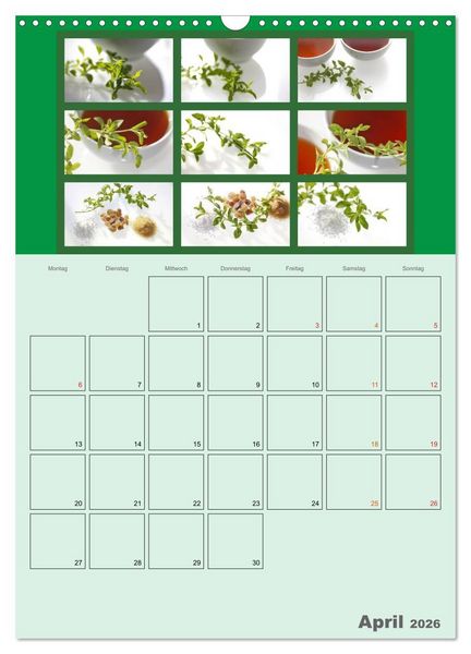 Produktbild: Food (Wandkalender 2026 DIN A3 hoch), CALVENDO Monatskalender