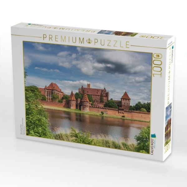 Produktbild: CALVENDO Puzzle Marienburg Polen | 1000 Teile Lege-Gr&ouml;&szlig;e 64x48cm Foto-Puzzle f&uuml;r gl&uuml;ckliche Stunden