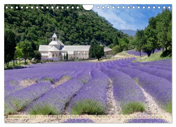 Produktbild: Provence mit allen Sinnen (Wandkalender 2026 DIN A4 quer), CALVENDO Monatskalender
