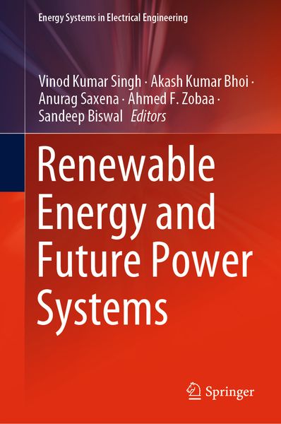 Produktbild: Renewable Energy and Future Power Systems