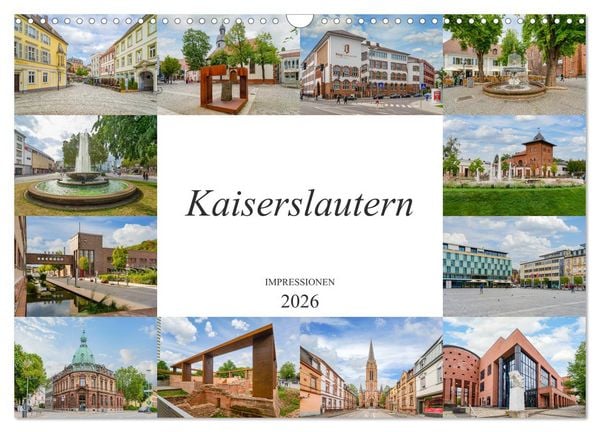 Produktbild: Kaiserslautern Impressionen (Wandkalender 2026 DIN A3 quer), CALVENDO Monatskalender