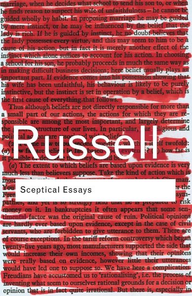 Produktbild: Sceptical Essays