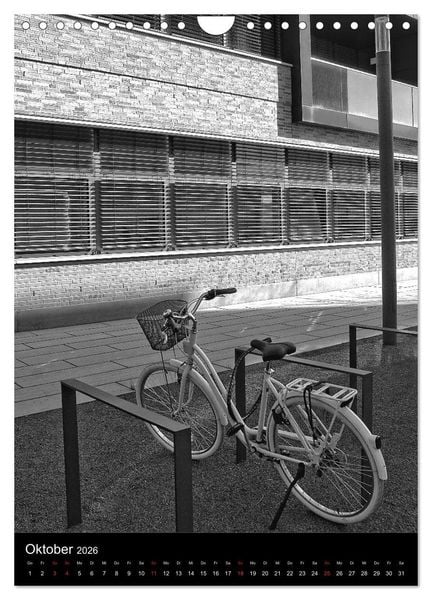 Produktbild: M&uuml;lheim an der Ruhr Edition Black & White 2026 (Wandkalender 2026 DIN A4 hoch), CALVENDO Monatskalender
