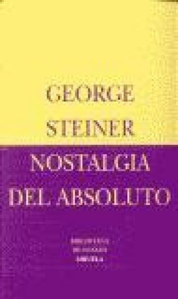 Produktbild: Nostalgia del absoluto