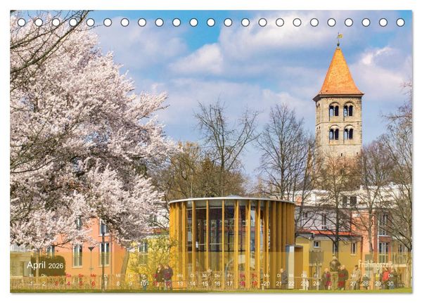 Produktbild: bad hersfeld zeitlos (Tischkalender 2026 DIN A5 quer), CALVENDO Monatskalender