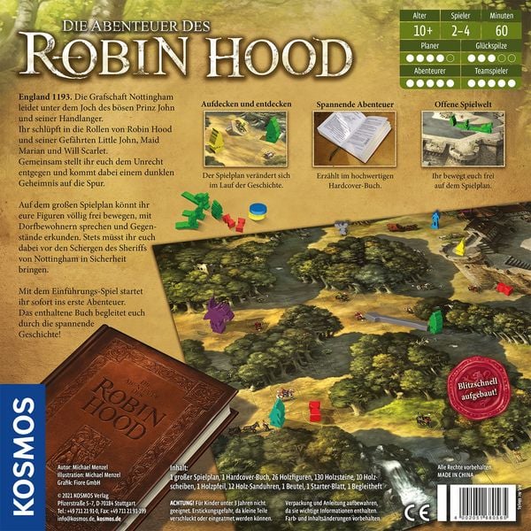 Produktbild: Die Abenteuer des Robin Hood