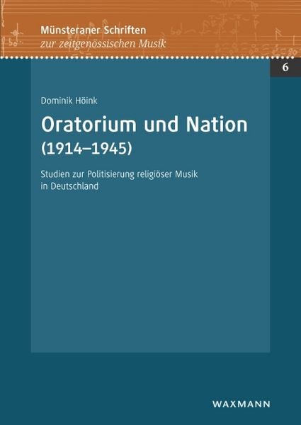 Produktbild: Oratorium und Nation (1914&ndash;1945)