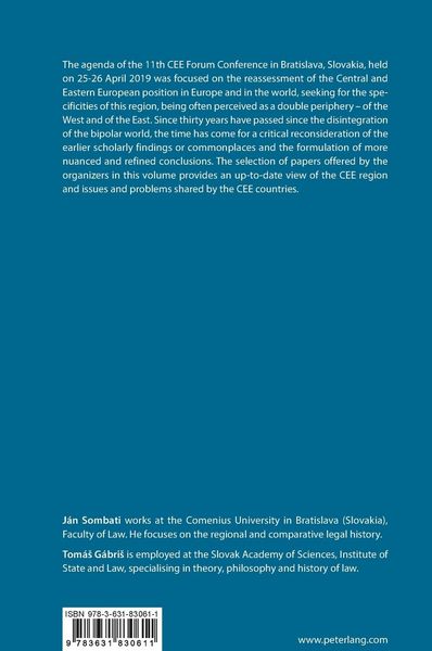 Produktbild: Central and Eastern Europe as a Double Periphery?